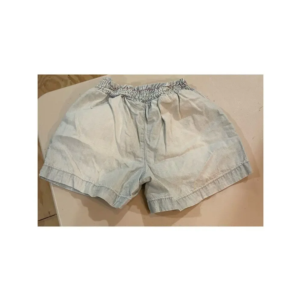 Lucky Brand blue jean shorts with rainbow stitch SM/7